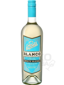 La Posta Blanco Mendoza DO Puerto Ancona - белое вино Ла Поста Бланко Мендоса DO Пуэрто Анкона 0.75 л
