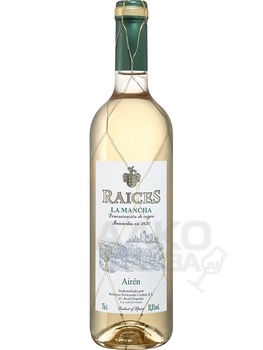 Raices Airen La Mancha DO Bodegas Fernardo Castro - вино Райсес Айрен Ла Манча DO Бодегас Фернандо Кастро 0.75 л