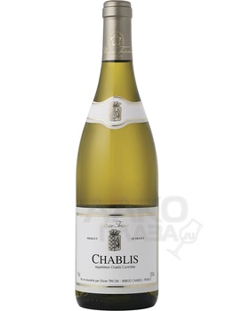 Chablis AOC Maison Olivier Tricon - белое сухое вино Шабли АОС Мезон Оливье Трикон 0.75 л
