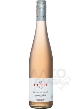 Young & Fresh Zweigelt Rose Niederosterreich Leth - вино Янг энд Фреш Цвайгельт Розе Нидеростеррайх Лет 0.75 л