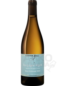 Domaine Garnier & Fils Mont Embrase Bourgogne Aligote AOC - вино Домен Гарнье & Фис Мон Амбразе Бургонь Алиготе 0.75 л белое сухое