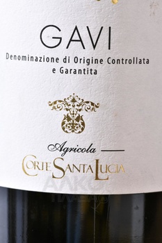 Corte Santa Lucia Gavi - вино Корте Санта Лучиа Гави 0.75 л белое сухое