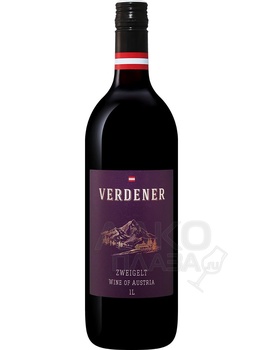 Verdener Zweigelt Niederosterreich Weingut Heninger - вино Ферденер Цвайгельт Нидеростеррайх Вайнгут Хенингер 1 л