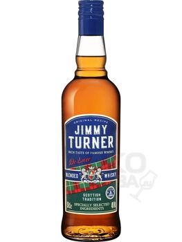 Jimmy Turner Blended Whisky 3 yo - виски Джимми Тернер 3 года 0.5 л