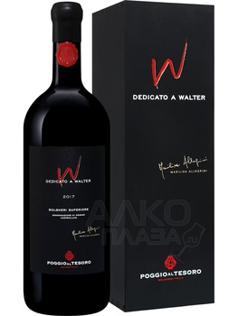 Dedicato a Walter Bolgheri DOC Superiore Poggio al Tesoro - вино Дедикато а Вальтер Болгери DOC Супериоре Поджо аль Тезоро 1.5 л