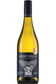 Mount Fishtail Sauvignon Blanc Marlborough - вино Маунт Фиштейл Совиньон Блан Мальборо 0.75 л белое сухое
