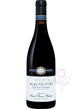 Pascal Prunier-Bonheur 1er Cru Les Reversees Beaune AOC - вино Паскаль Прюнье-Бонер Премье Крю Ле Реверсе Бон 0.75 л красное сухое