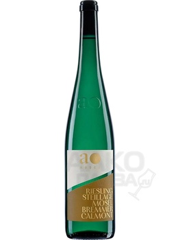 Andreas Oster Steillage Bremmer Calmont Riesling Mosel - вино Андреас Остер Штайллаге Бреммер Кальмонт Рислинг Мозель 0.75 л белое полусухое