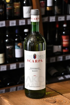 Monferrato Bianco Scarpa - вино Монферрато Бьянко Скарпа 0.75 л белое сухое