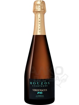 Jean-Claude Mouzon Virdunacus Verzenay Grand Cru Millesime Champagne AOC Extra Brut - шампанское Жан-Клод Музон Вирдунакюс Верзене Гран Крю Миллезим Шампань AOC Экстра Брют 0.75 л