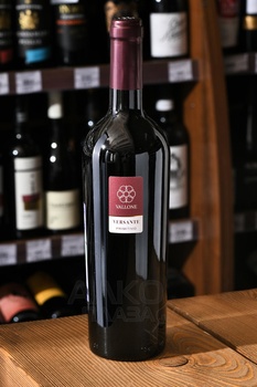 Vallone Versante Primitivo Salento - вино Валлоне Версанте Примитиво Саленто 0.75 л красное полусухое
