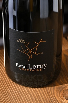 Champagne Remi Leroy Millesime Blanc De Blanc - шампанское Шампань Реми Леруа Миллезим Блан де Блан 0.75 л белое брют 2018 год