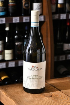 Tenuta Rocca Langhe Chardonnay DOC - вино Тенута Рокка Ланге Шардоне ДОК 2023 год 0.75 л белое сухое