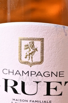 Gruet Rose Brut Champagne - шампанское Шампань Грюэ Розе 2020 год 0.75 л розовое брют