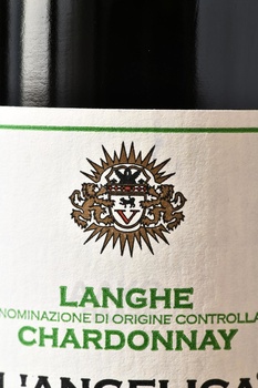 Rocche dei Manzoni L’Angelica Chardonnay Langhe - вино Рокке дей Манзони Л’Анжелика Ланге Шардоне 0.75 л белое сухое