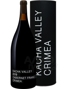 Kacha Valley Cabernet Franc Satera - красное сухое вино Кача Вэлли Каберне Фран Сатера 1.5 л