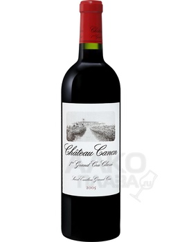 Chateau Canon Saint-Emilion Grand Cru AOC - вино Шато Канон Сент-Эмильон Гран Крю AOC 0.75 л