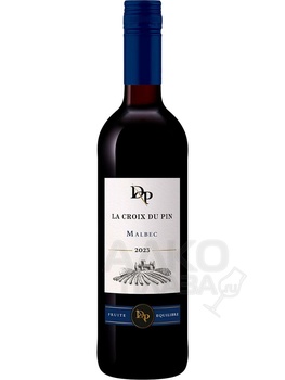 Vina Casa Solis La Croix du Pin Malbec DO - вино Винья Каса Солис Ля Круа дю Пэн Мальбек 0.75 л красное сухое