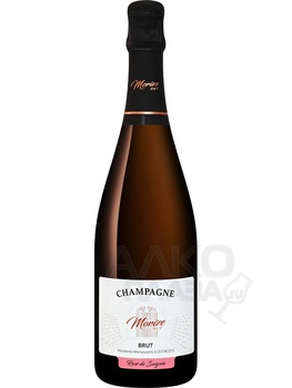 Morize Brut Rose de Saignee Champagne AOC - шампанское Мориз Брют Розе де Сенье Шампань AOC 0.75 л