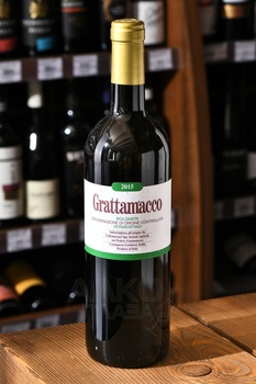 Grattamacco Vermentino - вино Граттамакко Верментино 0.75 л белое сухое