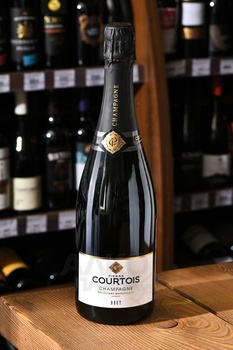 Pierre Сourtois Brut Champagne - шампанское Шампань Пьер Куртуа Брют 0.75 л белое брют