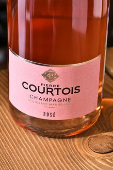 Pierre Сourtois Rose - шампанское Шампань Пьер Куртуа Розе 0.75 л розовое брют