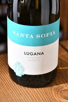 Santa Sofia Lugana DOC - вино Санта София Лугана ДОК 2023 год 0.75 л белое сухое