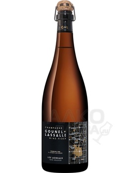 Les Agneaux Premier Cru Chigny-Les-Roses Champagne AOC Gounel Lassalle - шампанское Лез Аньо Премье Крю Шиньи Ле Роз Шампань AOC Гунель Лассаль 0.75 л