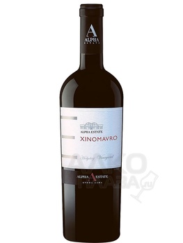 Alpha Estate Xinomavro single vineyard Hedgehog - красное сухое вино Альфа Эстейт Ксиномавро сингл виньярд Хеджхог 0.75 л