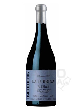Maturana La Turbina Red Blend - сухое вино Матурана Ла Турбина Ред Бленд 0.75 л