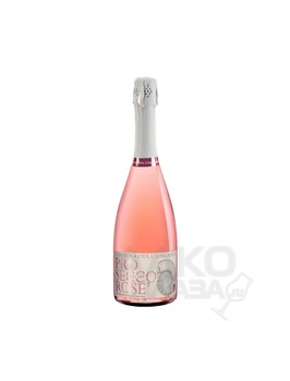 Prosecco Rose Extra Dry - игристое вино розовое брют Просекко Розе Экстра Драй 0.75 л