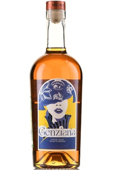 Morelli Genziana liqueur - ликер Морелли Генциана 1 л
