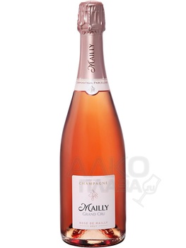 Mailly Grand Cru Rose de Mailly Champagne AOC - шампанское Майи Гран Крю Розе де Майи Шампань AOC 0.75 л
