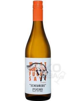 What Does The Fuchs Say? Scheurebe Fuchs - вино Шойребе Фукс 0.75 л