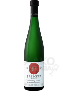 Riesling Wallufer Berg Bildstock Spatlese Rheingau J.B.Becker - вино Рислинг Валлуфер Берг Билдшток Шпетлезе Рейнгау Дж.Б.Беккер 0.75 л