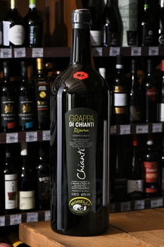 Grappa Chianti Riserva - Граппа Кьянти Резерва 4.5 л в п/у