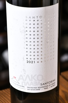 Santorini Artemis Karamolegos - вино Санторини Артемис Карамолегос 0.75 л белое сухое