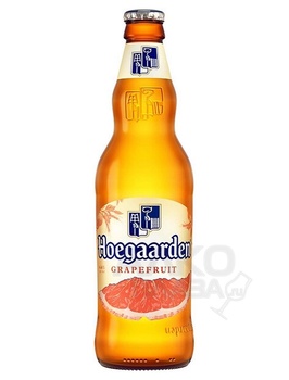 Hoegaarden Grapefruit beer - пиво нефильтрованное светлое Хугарден Грейпфрут 0.44 л