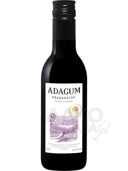 Adagum Krаsnostop - вино Адагум Красностоп 0.187 л красное сухое