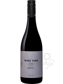 Wine Time Syrah - вино Вайн Тайм Сира 0.75 л красное сухое