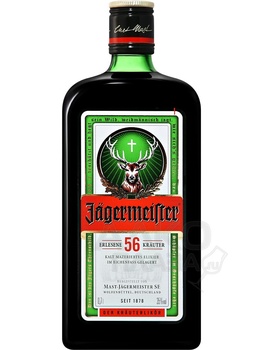 Jagermeister liqueur - ликёр Ягермайстер 0.7 л
