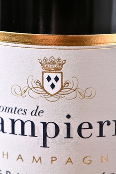 Comt Audoin de Dampierre Grande Cuvee gift box - шампанское Комт Одуан де Дампьер Гран Кюве 0.75 л в п/у