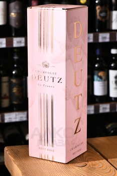 Deutz Brut Rose gift box - шампанское Дейц Брют Розе 0.75 л в п/у