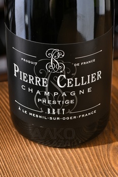 Champagne Pierre Cellier Brut Prestige - шампанское Шампань Пьер Селье Брют Престиж 0.75 л белое брют