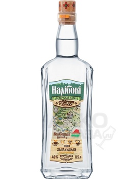 Водка Налибоки Заповедная 0.5 л
