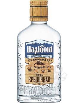 Водка Налибоки Родниковая 0.2 л