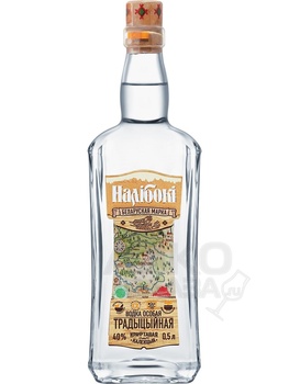 Водка Налибоки Традиционная Минский завод виноградных вин 0.5 л