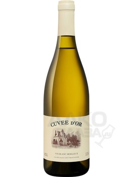 Olymp Cuvee D’Or - вино Олимп Кюве Д’Ор 0.75 л белое полусладкое