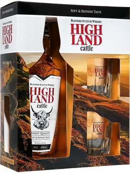 Highland Cattle Blended Scotch Whisky - виски Хайленд Кэттл Блендед 0.7 л