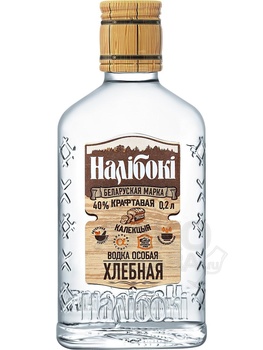 Naliboki Bread vodka - водка Налибоки Хлебная 0.2 л